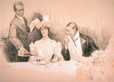 nous prenons le champagne