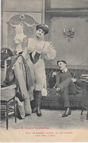 nous sommes chez le grand couturier